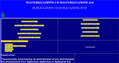 Desktop Screenshot of masterizzazione.net